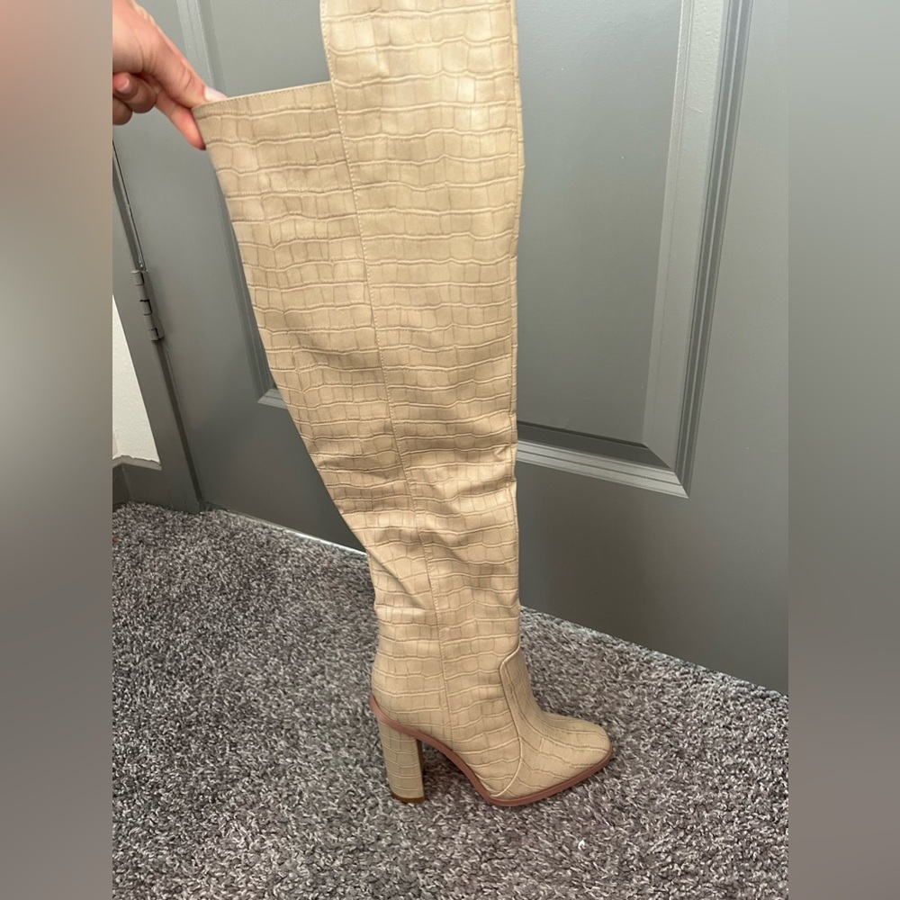 Knee high boots